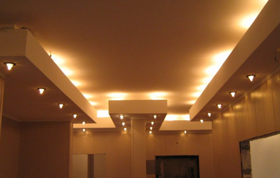 Как сделать светящийся натяжной или подвесной потолок